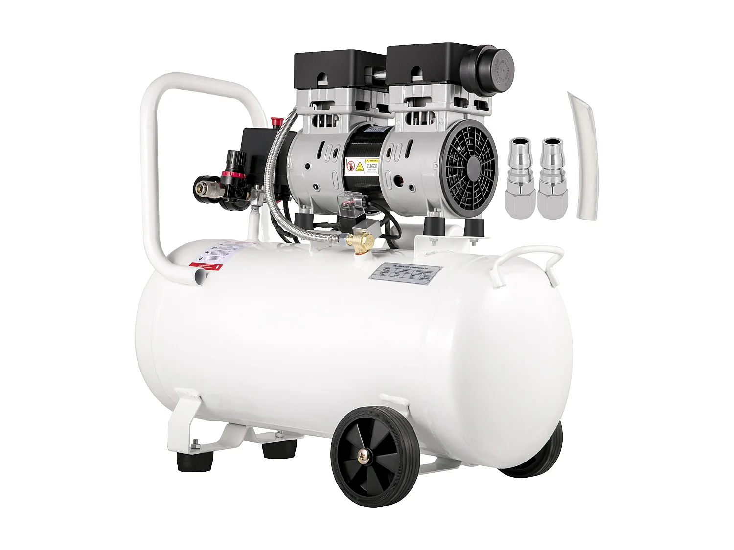 Compresseur D'air SucceBuy Compresseur D'air Ultra Silencieux, Sans Huile, 13,2 Gallons, 1 CV