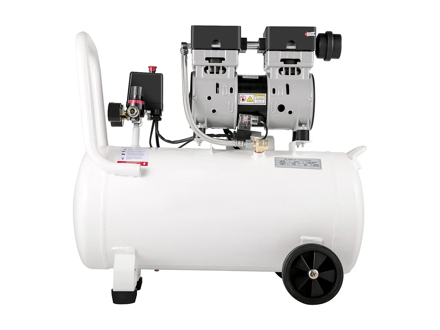 Compresseur D'air SucceBuy Compresseur D'air Ultra Silencieux, Sans Huile, 13,2 Gallons, 1 CV