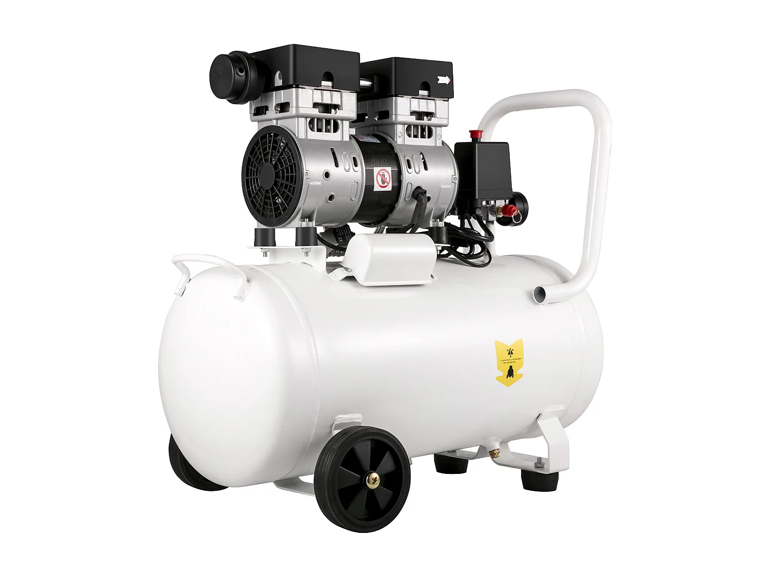 Compresseur D'air SucceBuy Compresseur D'air Ultra Silencieux, Sans Huile, 13,2 Gallons, 1 CV