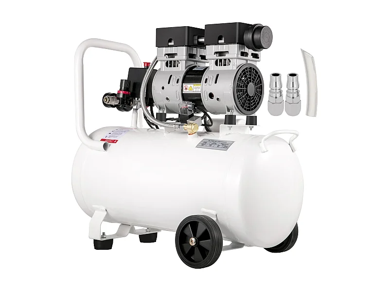 Compresseur D'air SucceBuy Compresseur D'air Ultra Silencieux, Sans Huile, 13,2 Gallons, 1 CV