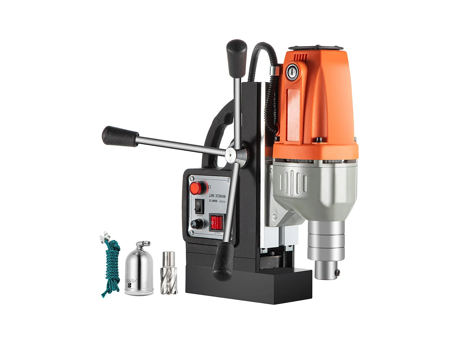 Perceuse Magnétique SucceBuy 240V 980W 35mm, Perceuse Magnétique Électromagnétique Industrielle