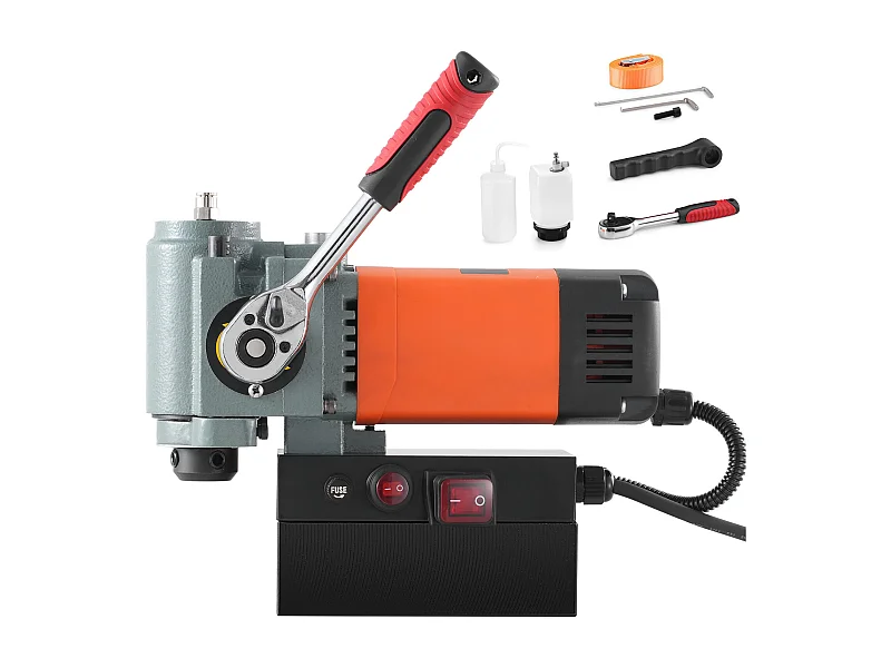 Magnetbohrmaschine 1300 W SucceBuy, Magnetbohrmaschine mit Niedrigem Profil, Tragbar