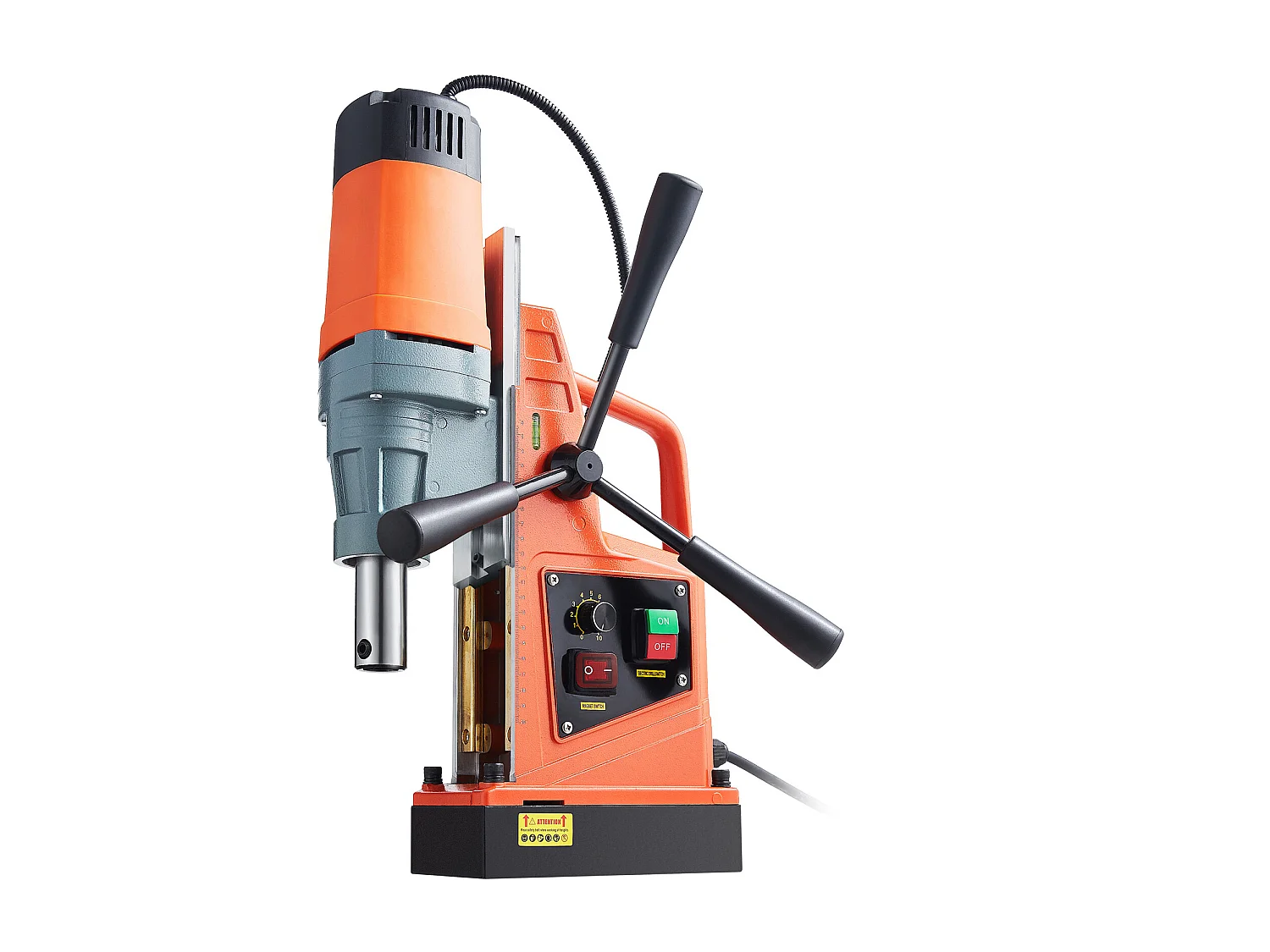 Perceuse Magnétique SucceBuy 1550 W, 2922 lbf, Perceuse Magnétique Portative à 500 tr/min