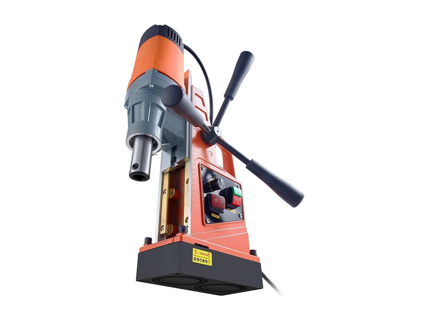 Perceuse Magnétique SucceBuy 1550 W, 2922 lbf, Perceuse Magnétique Portative à 500 tr/min