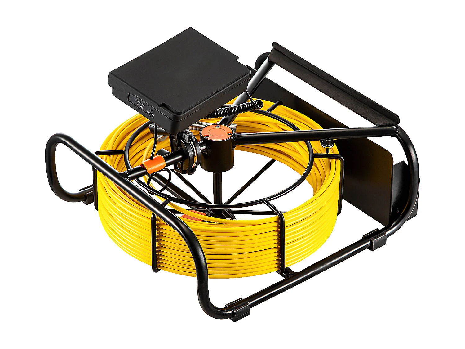 Caméra SucceBuy Caméra D'égout 50 m 4,3 pouces avec 6 LED Carte 16 Go pour Conduits