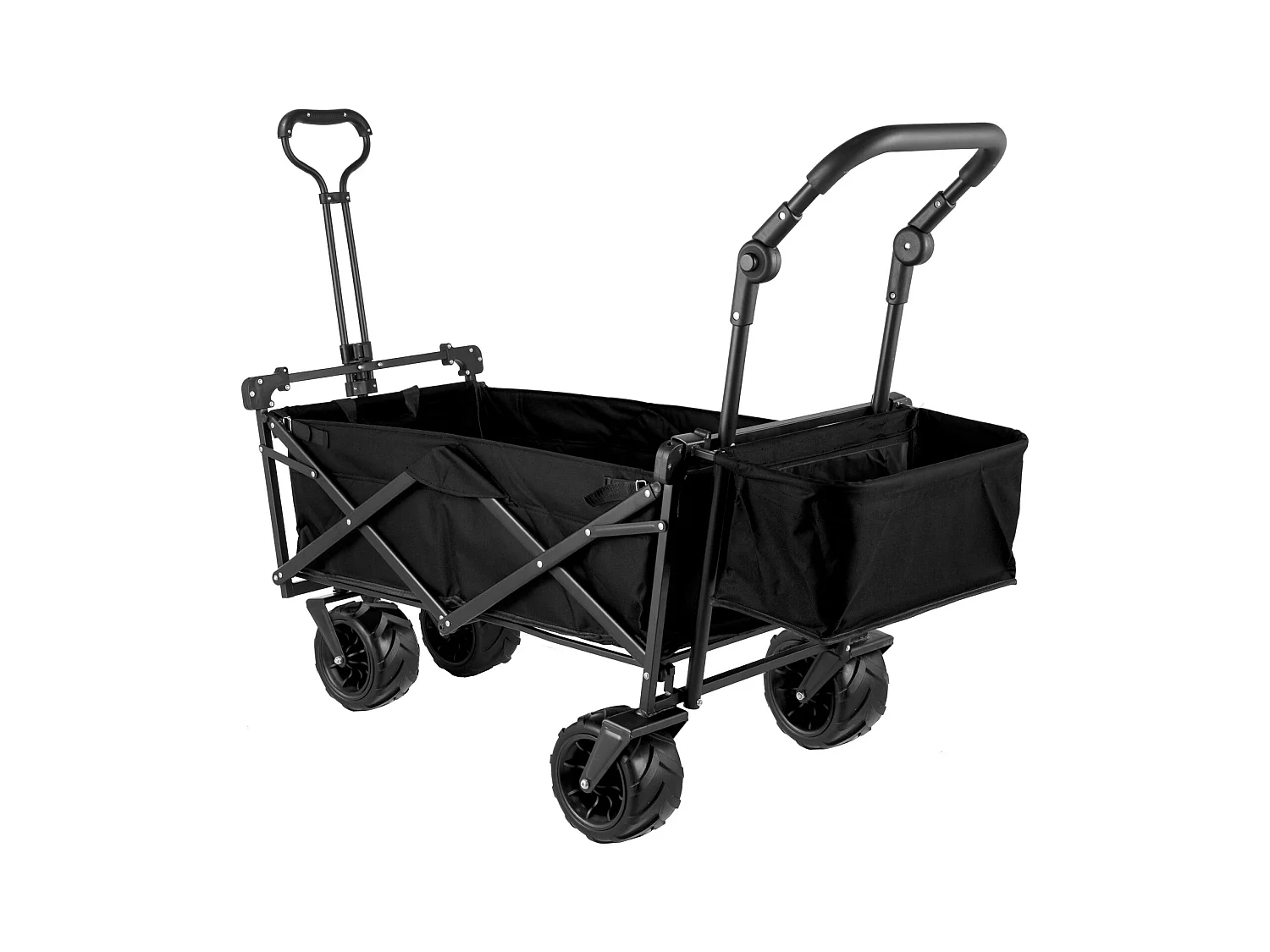 Chariot de Chariot Pliable Chariot de Jardin SucceBuy Pliable avec Utilitaire de Plage Ombragée