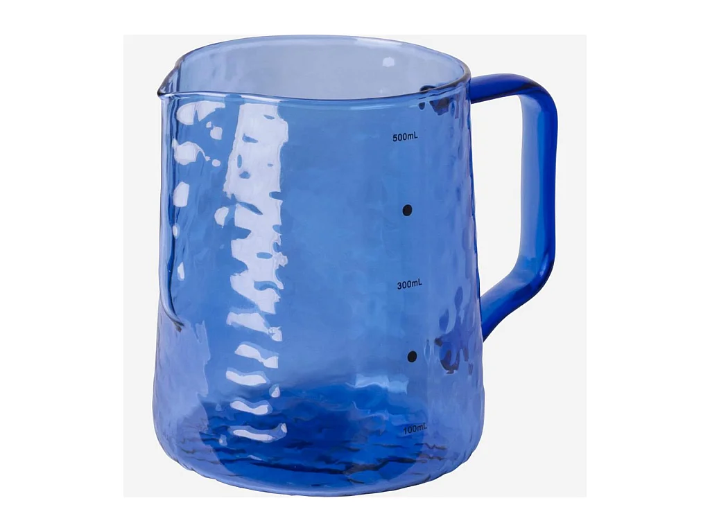Habitat - Cafetière en verre - 550 ml - Bleu - Alena