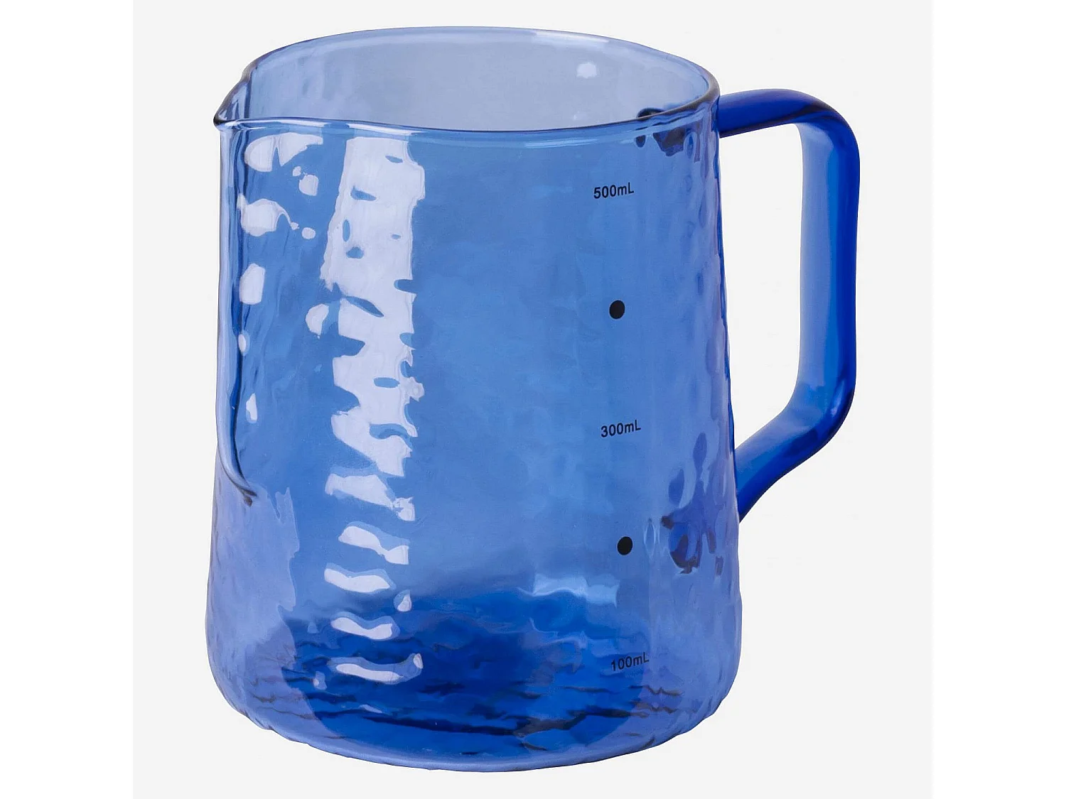 Habitat - Cafetière en verre - 550 ml - Bleu - Alena