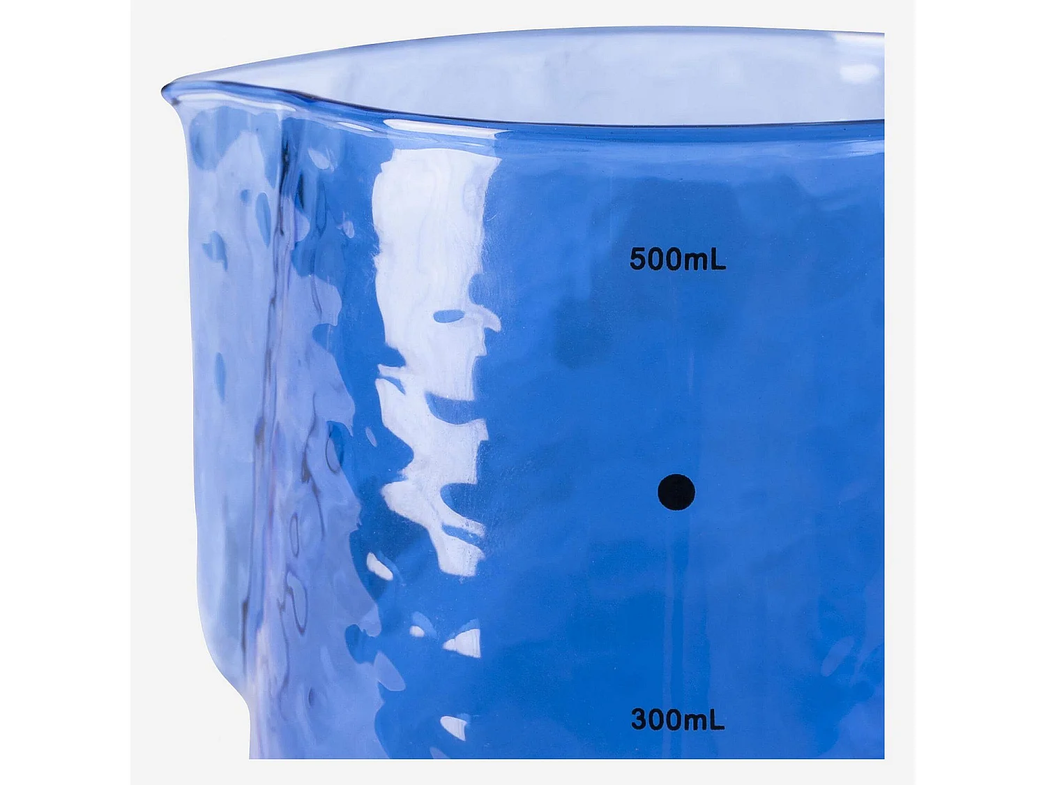 Habitat - Cafetière en verre - 550 ml - Bleu - Alena