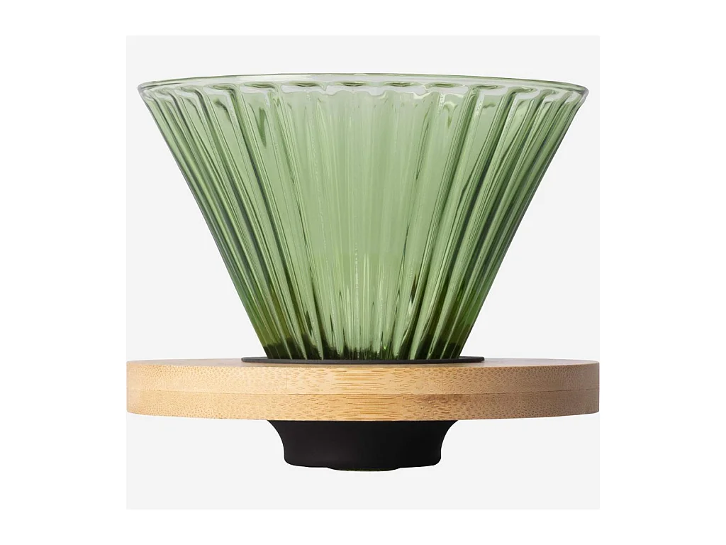 Habitat - Cafetière en verre - 550 ml - Vert - Alena