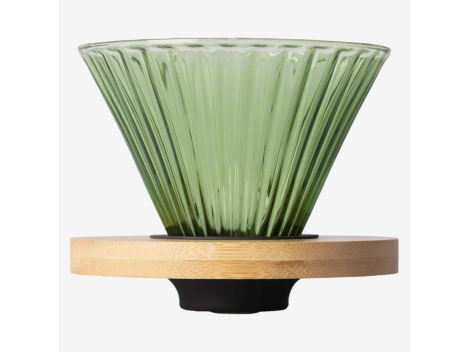 Habitat - Cafetière en verre - 550 ml - Vert - Alena