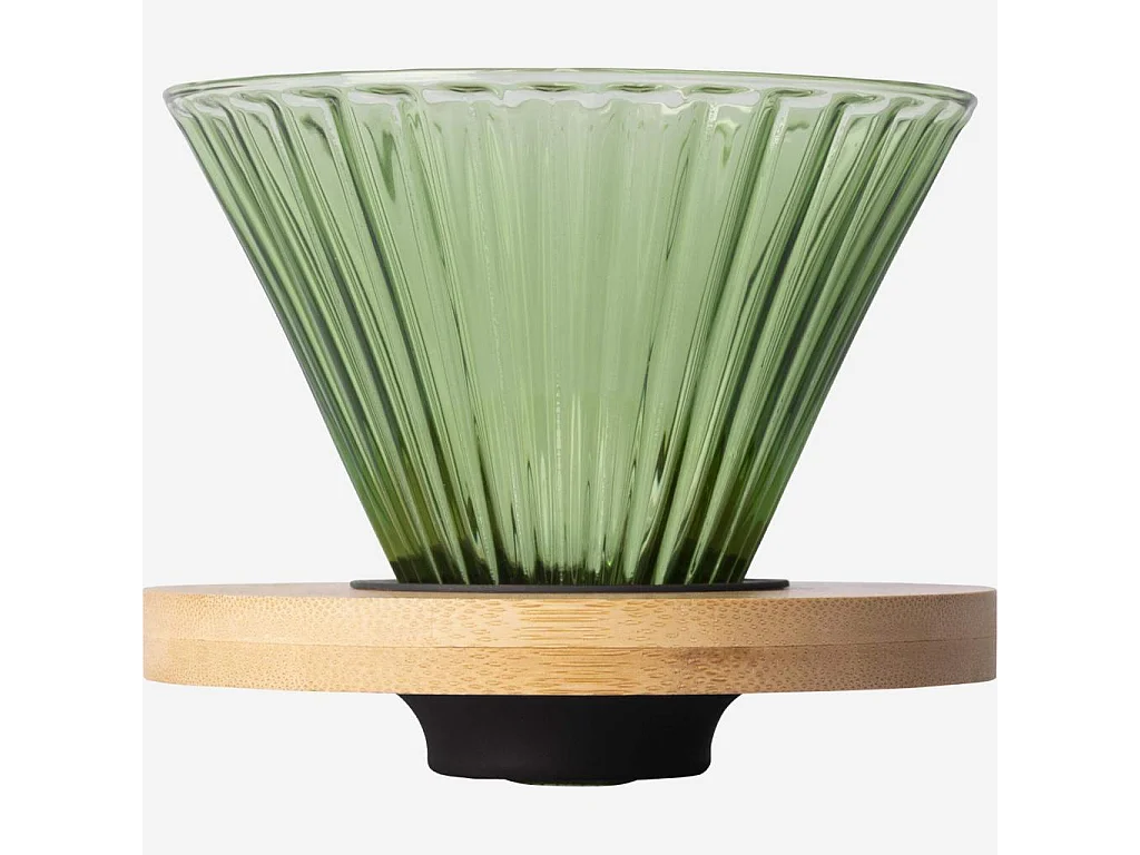 Habitat - Cafetière en verre - 550 ml - Vert - Alena