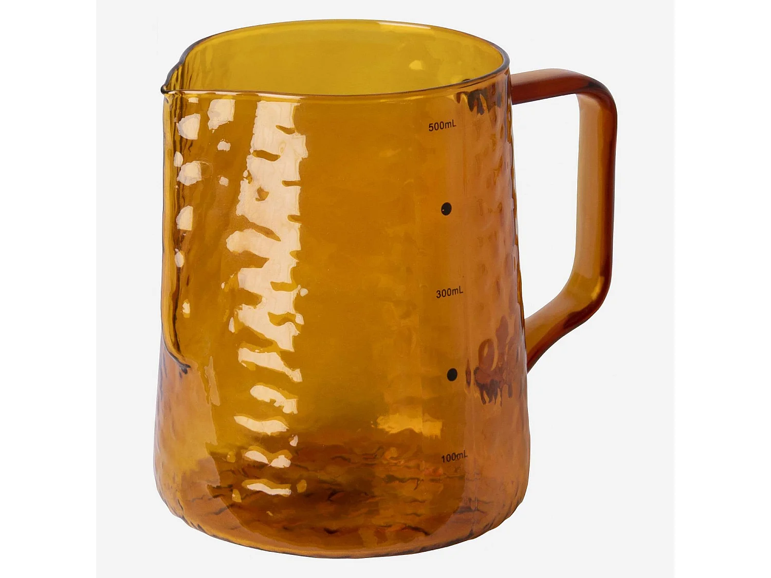 Habitat - Cafetière en verre - 550 ml - Ocre - Alena