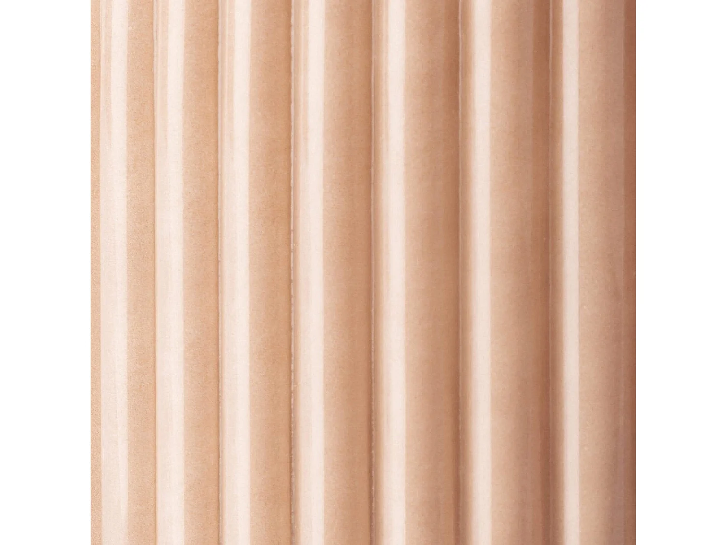 Habitat - Photophore en verre soufflé - Rose - Abba