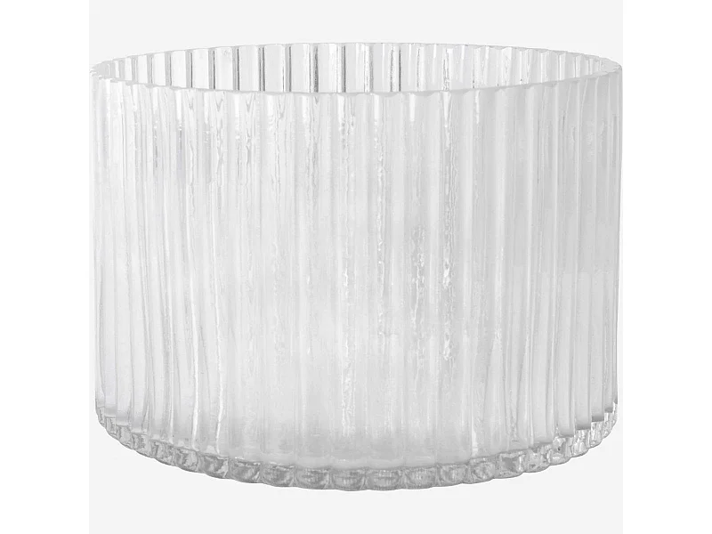 Habitat - Photophore en verre soufflé - Transparent - Abba