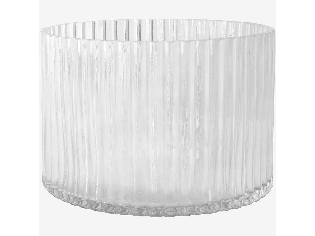 Habitat - Photophore en verre soufflé - Transparent - Abba