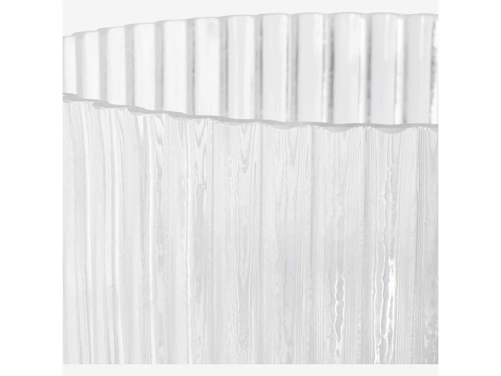 Habitat - Photophore en verre soufflé - Transparent - Abba