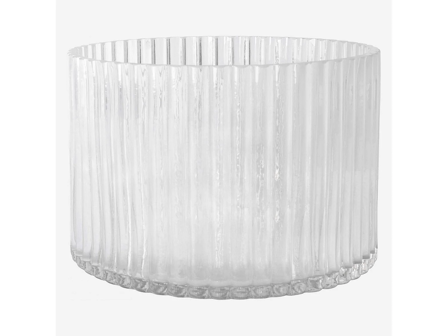 Habitat - Photophore en verre soufflé - Transparent - Abba