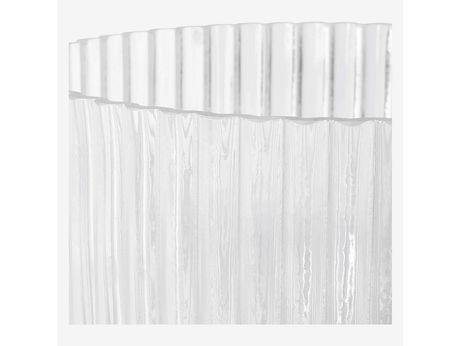 Habitat - Photophore en verre soufflé - Transparent - Abba