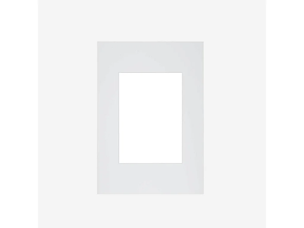 Habitat - Passe-partout en papier - 70 x 100 cm - Blanc - Mount