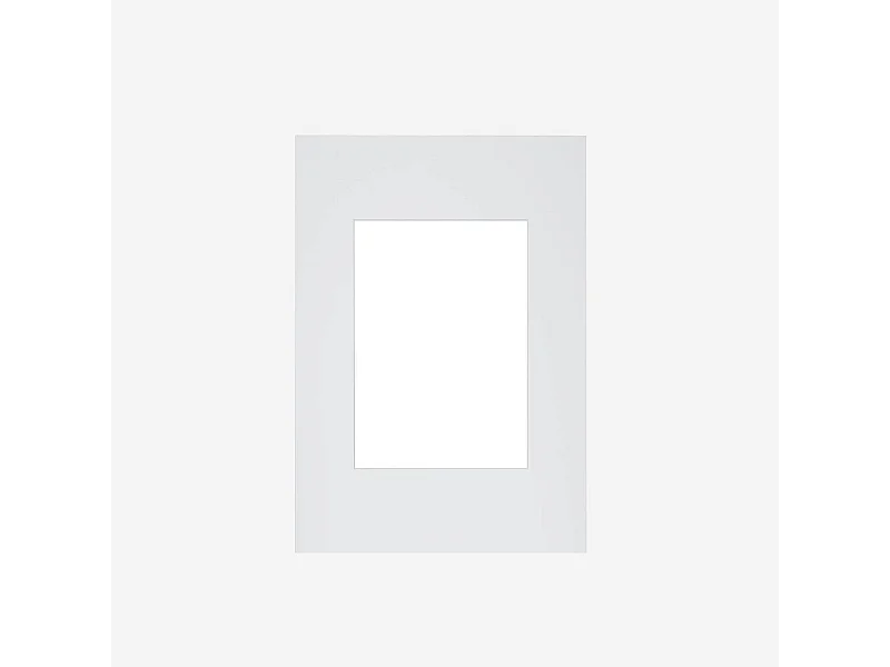 Habitat - Passe-partout en papier - 70 x 100 cm - Blanc - Mount
