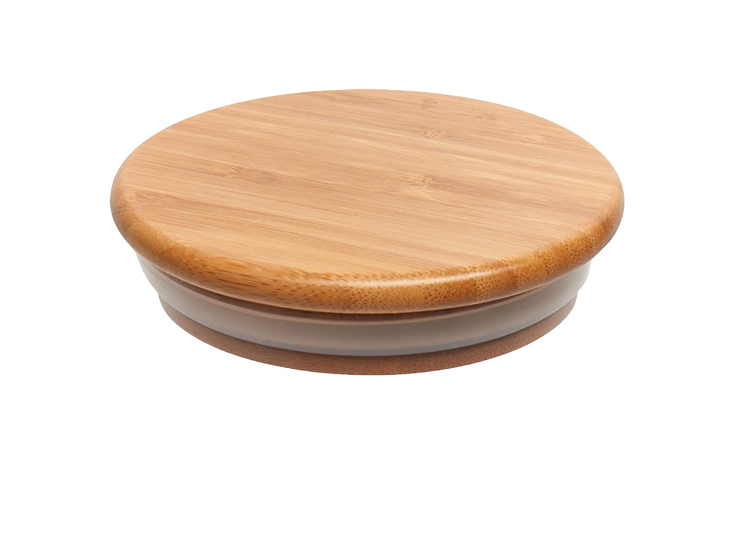 Habitat - Bocal en verre et bambou - 10 x 13 cm (Lot de 12) - Ferm
