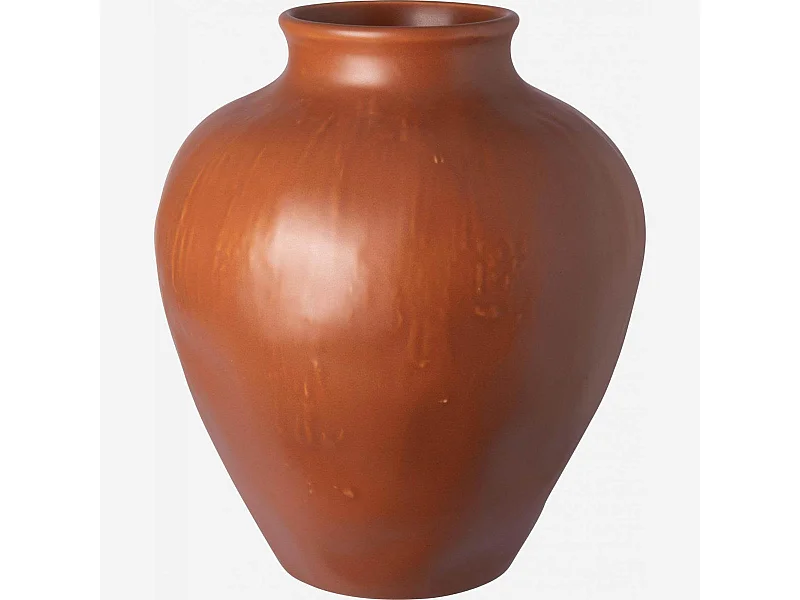 Habitat - Vase en grès - 23 x 27 cm - Marron - Aurely