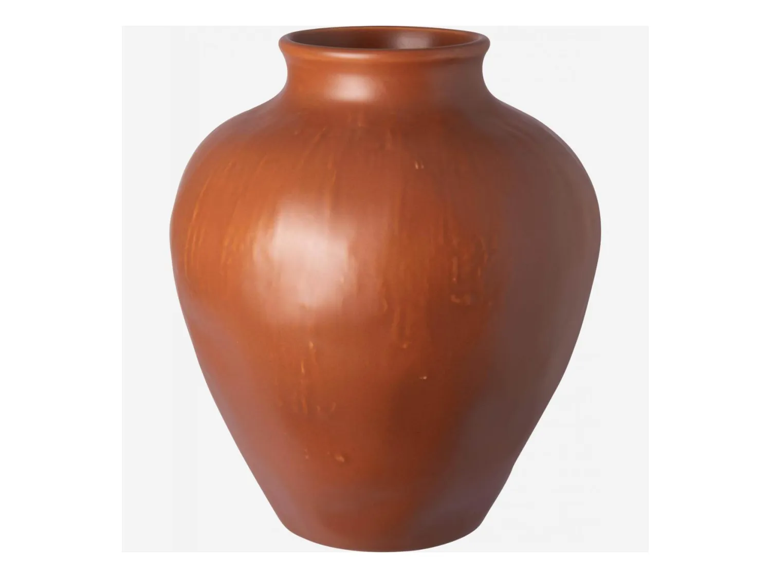 Habitat - Vase en grès - 23 x 27 cm - Marron - Aurely