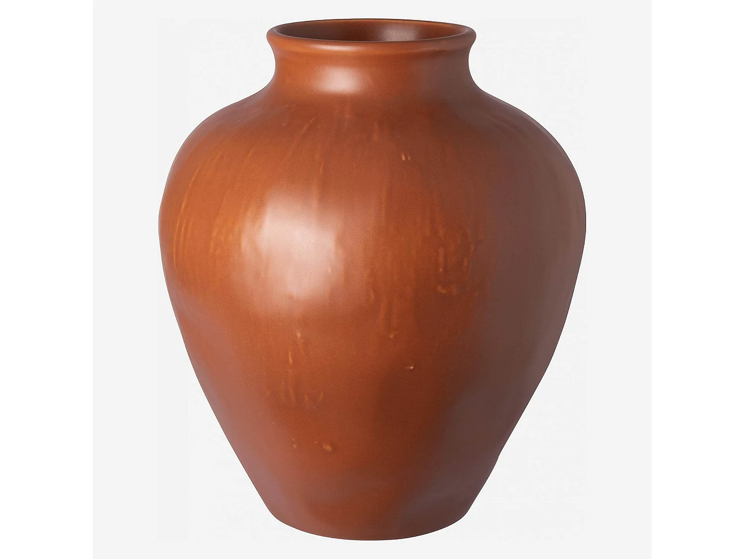 Habitat - Vase en grès - 23 x 27 cm - Marron - Aurely