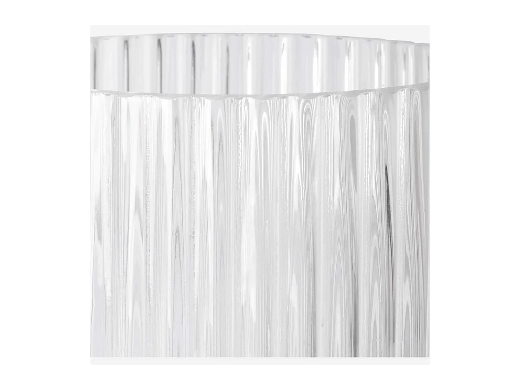 Habitat - Vase en verre soufflé - 20 x 27 cm - Transparent - Abba