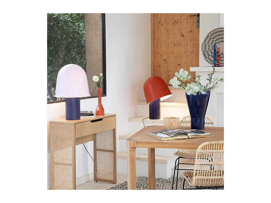 Habitat - Vase en grès - 10 x 30 cm - Orange - Design by Frédéric Sofia - Sofia