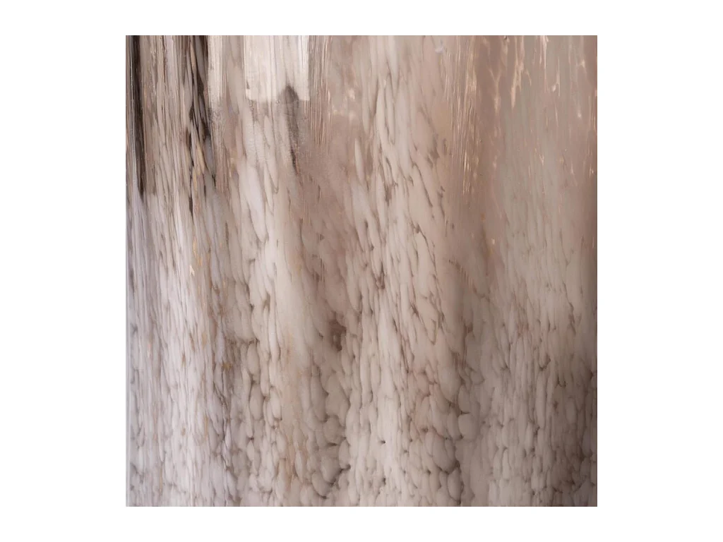 Habitat - Vase en verre soufflé - 18 x 38 cm - Brun  - Abril