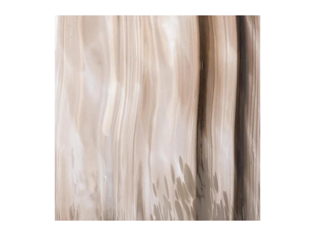 Habitat - Vase en verre soufflé - 18 x 38 cm - Brun  - Abril