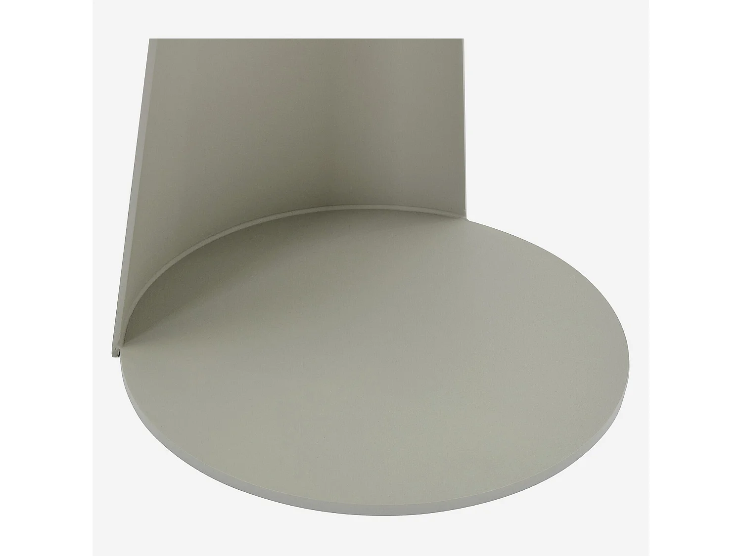 Habitat - Table d'appoint en aluminium - Gris soie - Itapera