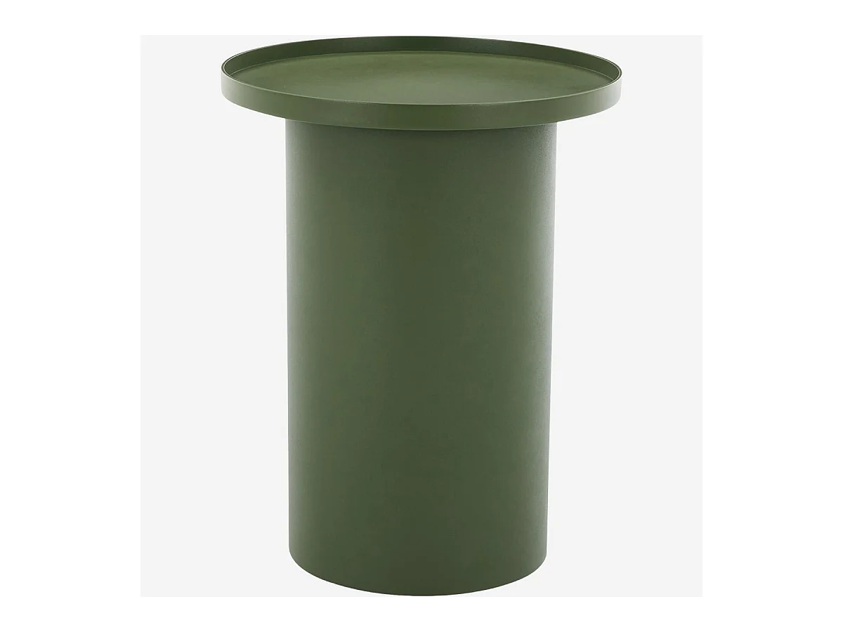 Habitat - Table d'appoint en aluminium - Vert kaki - Maruda