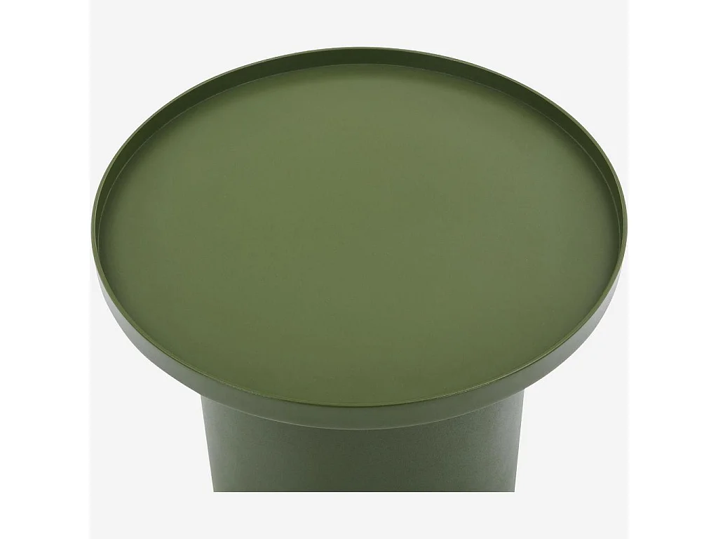 Habitat - Table d'appoint en aluminium - Vert kaki - Maruda