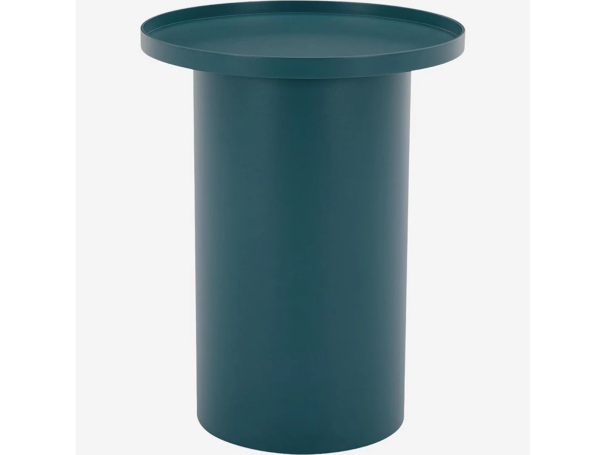 Habitat - Table d'appoint en aluminium - Bleu pétrole - Maruda