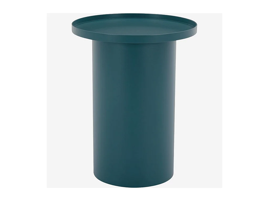 Habitat - Table d'appoint en aluminium - Bleu pétrole - Maruda