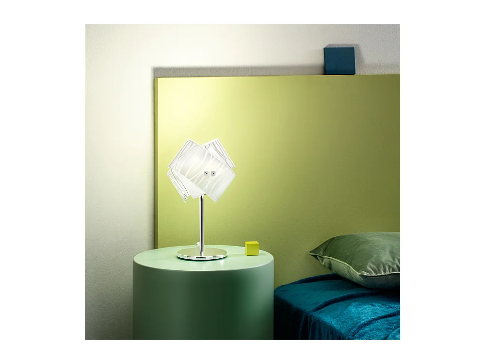 Lampes de table Agnese blanche 1XE14 max 1X42W IP20 - Applique murale LED - Douille E14