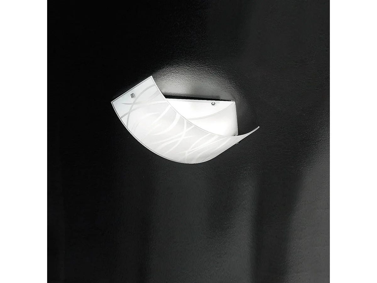 Plafonniers Agnese blanc 3XE14 max 3X28W IP20 - Applique murale LED design moderne