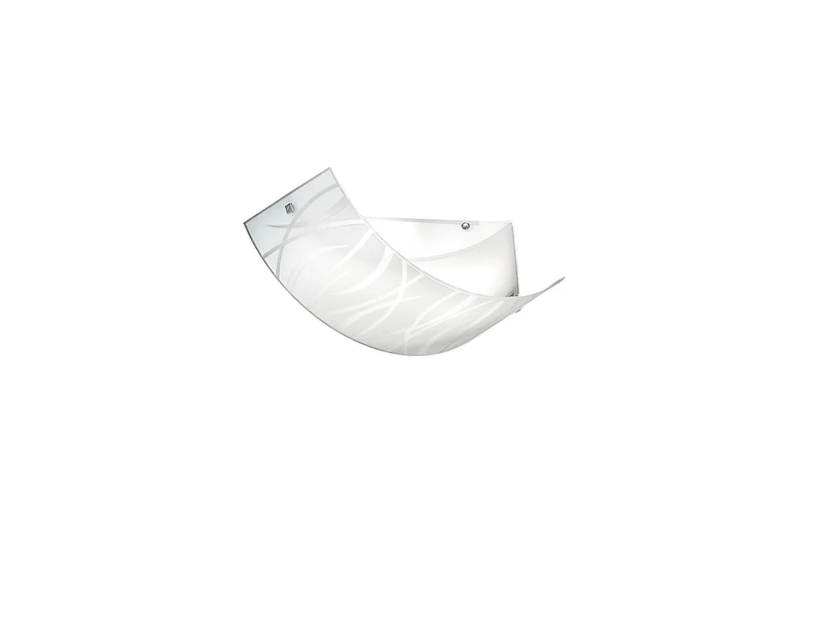 Plafonniers Agnese blanc 3XE14 max 3X28W IP20 - Applique murale LED design moderne