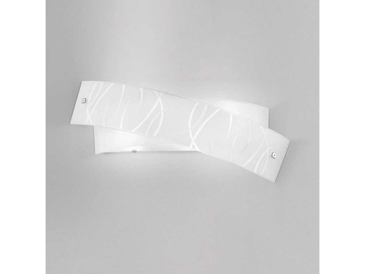 Applique blanche Agnese 4XE14 max 4X28W IP20 - Applique LED design moderne