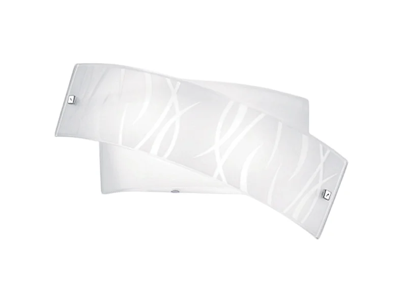 Candeeiro de parede branco Agnese 2XE14 max 2X28W IP20 - Aplique LED de design moderno