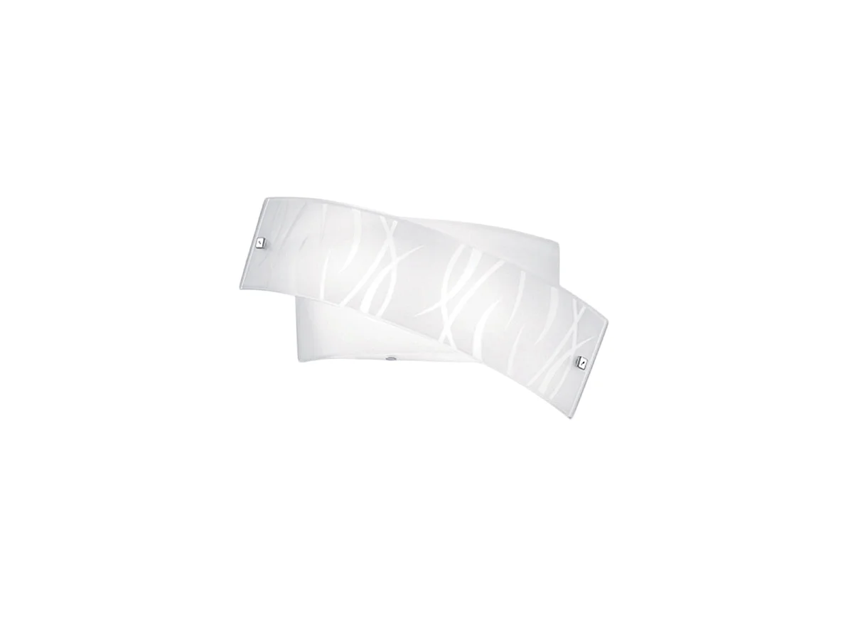 Applique blanche Agnese 2XE14 max 2X28W IP20 - Applique LED design moderne