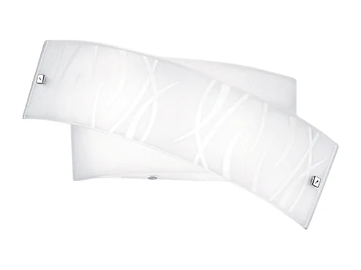 Applique blanche Agnese 2XE14 max 2X28W IP20 - Applique LED design moderne