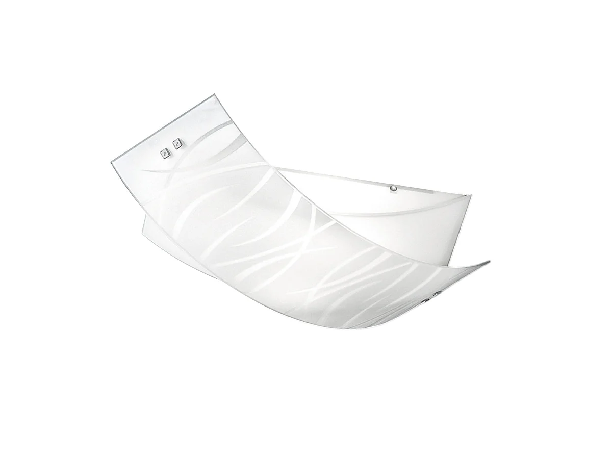 Plafonniers Agnese blanc 2XE27 max 2X70W IP20 - Applique murale LED design moderne