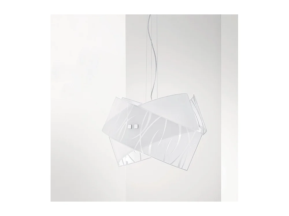 Agnese witte hanglampen 2XE27 max 2X70W IP20 - Modern design LED plafondlamp