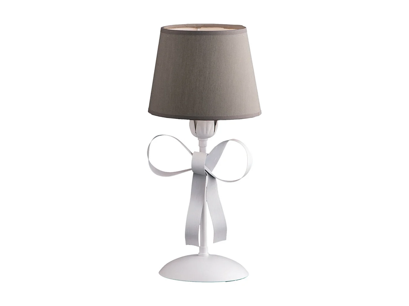 Lucy - Lumetto in ferro laccato bianco shabby 1 luce  H.35 - Ø16 - BL184-LT-BCO