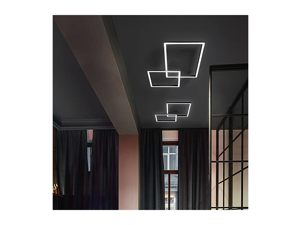 Plafonnier LED Cross 6595 N CT Perenz