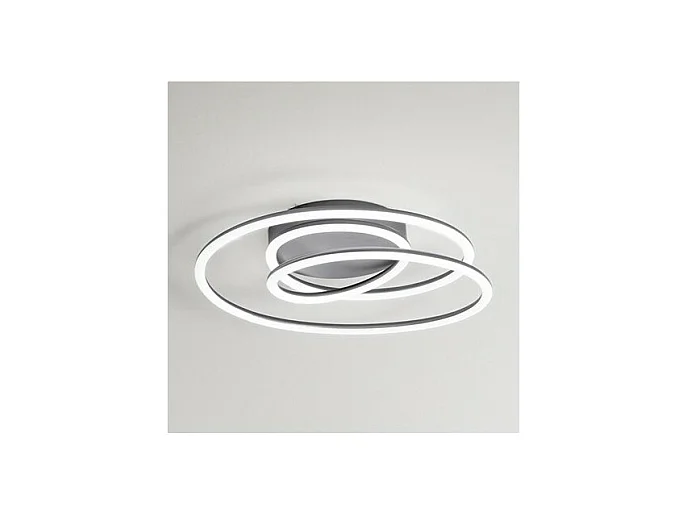 SPIRA LED-Deckenleuchte aus metallgrauem Metall 68W Perenz